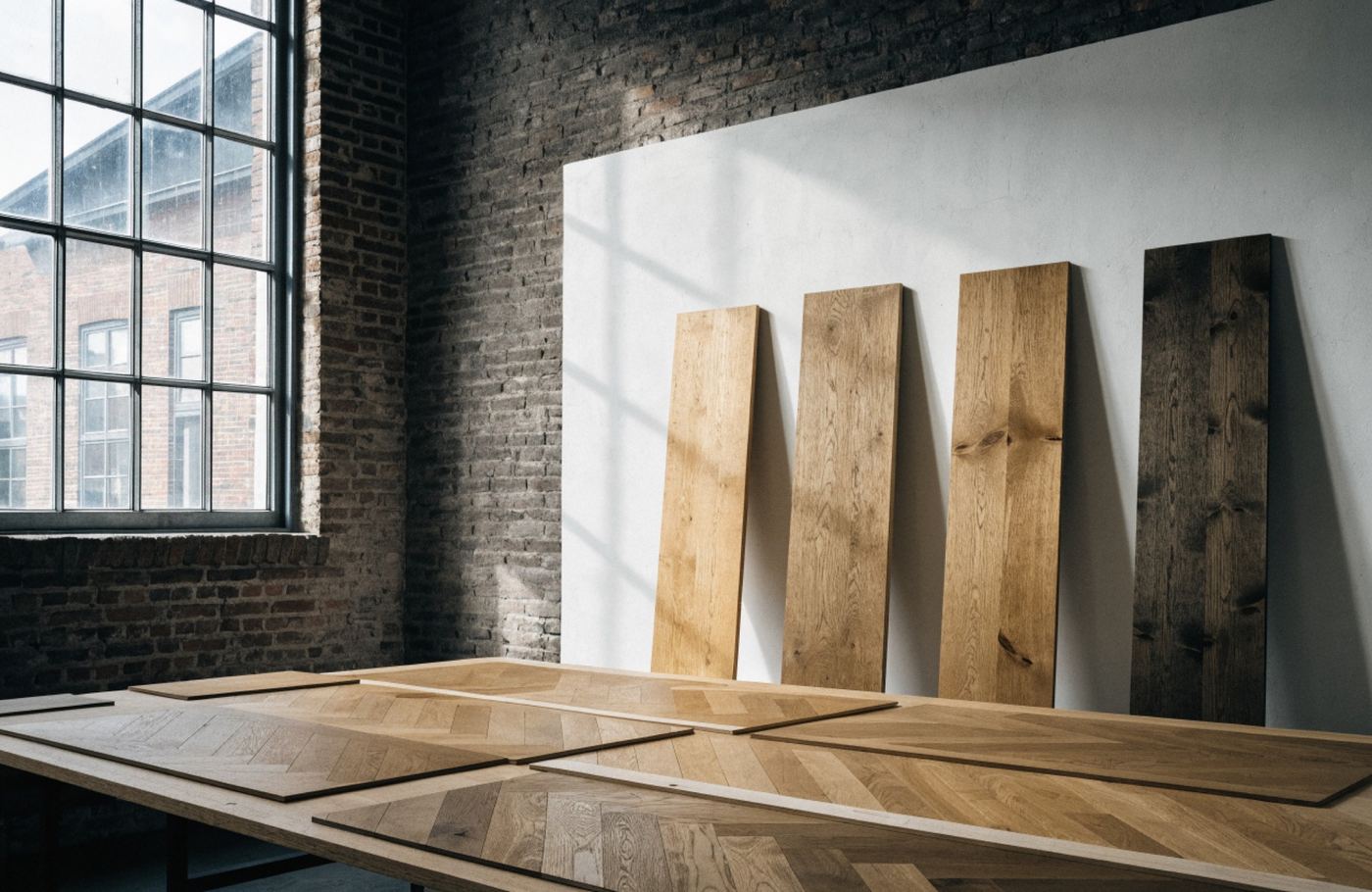 The KERNE showroom in a converted workshop in Valby, illustrative